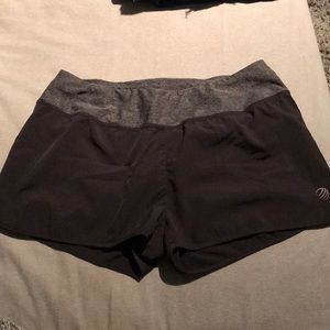 Grey running shorts!